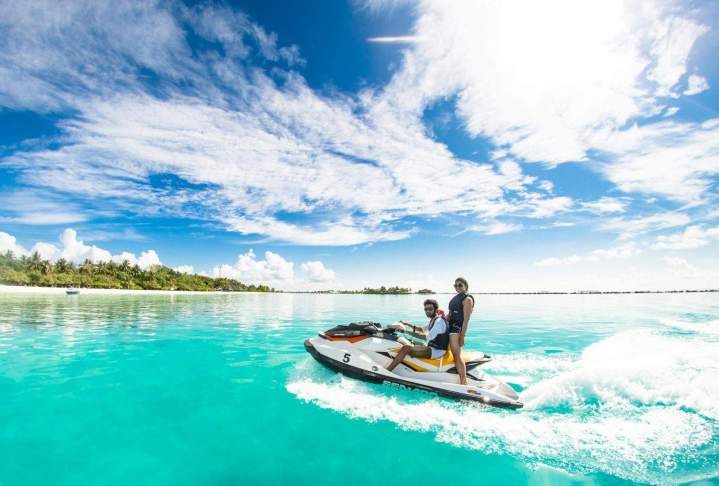 No-licence-required personal watercraft rides.