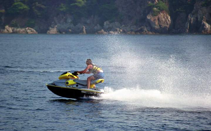Jet ski ride SAINTE-LUCE