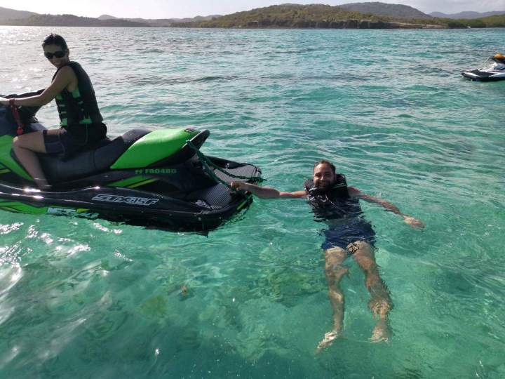 Jet ski ride SAINTE-LUCE